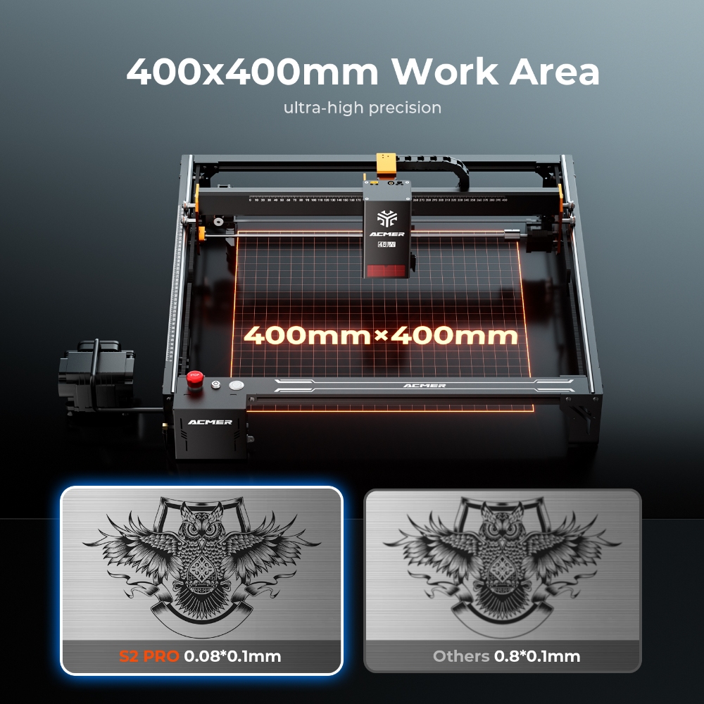 Machine de gravure laser ACMER - Industrial Laser Cutter avis et prix