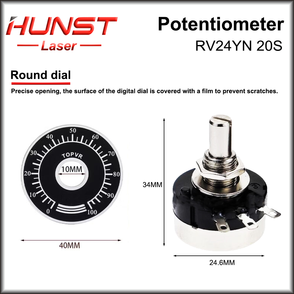 HUNST – potentiomètre de vites - Industrial Laser Cutter avis et prix