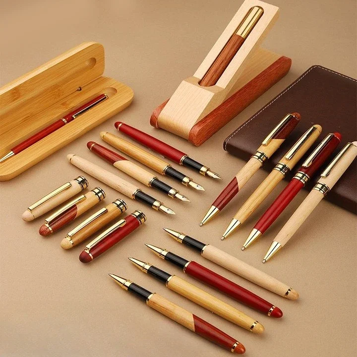Stylo à bille en bois de bambo - Industrial Laser Pen avis et prix